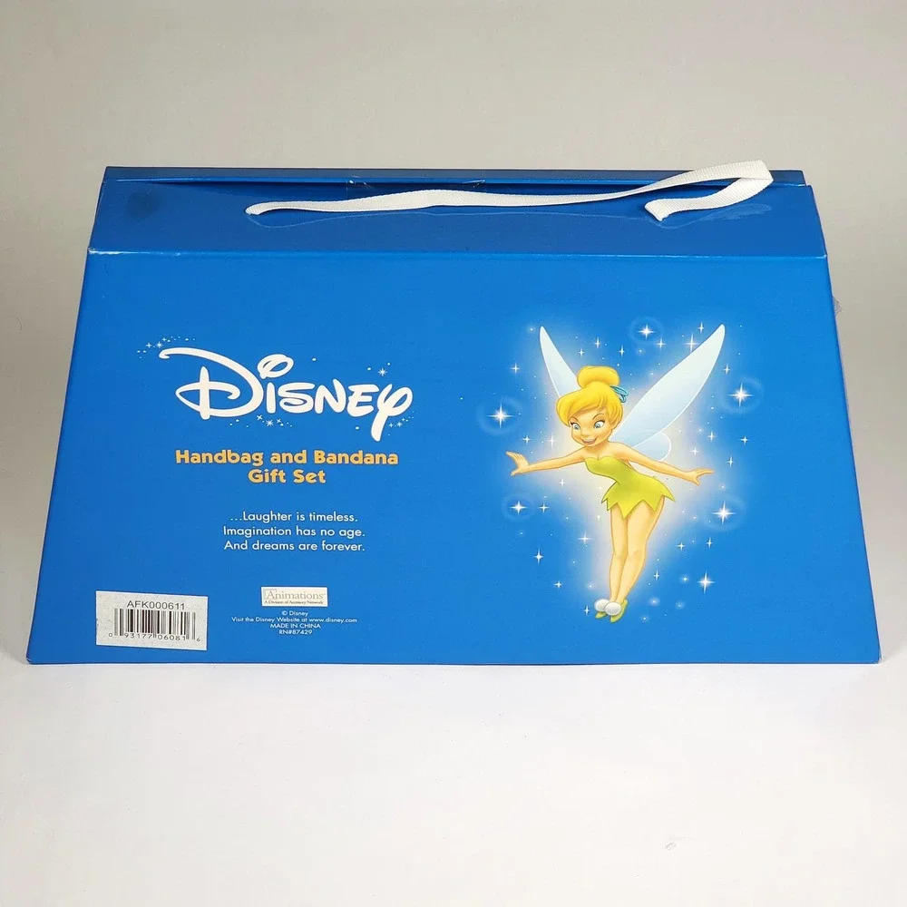 Disney Tinkerbell Handbag and Bandana Gift Set Brand New & Sealed Ships FAST‎